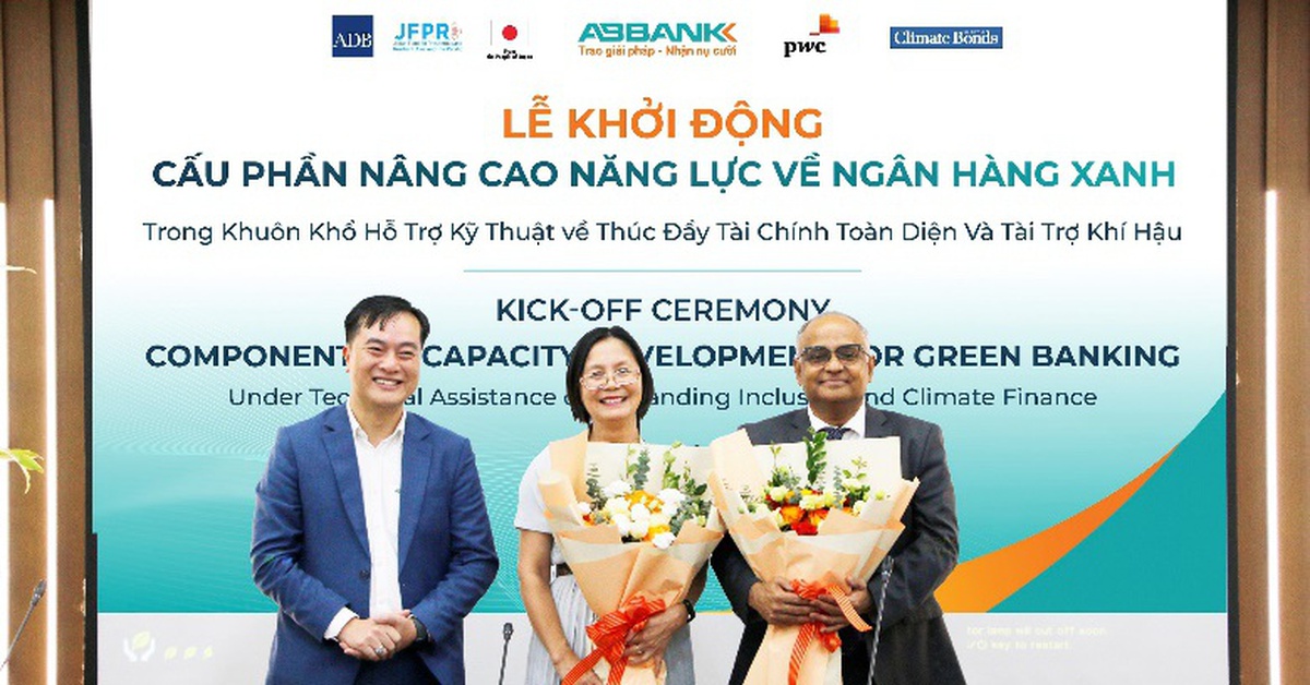 Khởi động chương trình ‘nâng cao năng lực về ngân hàng xanh’