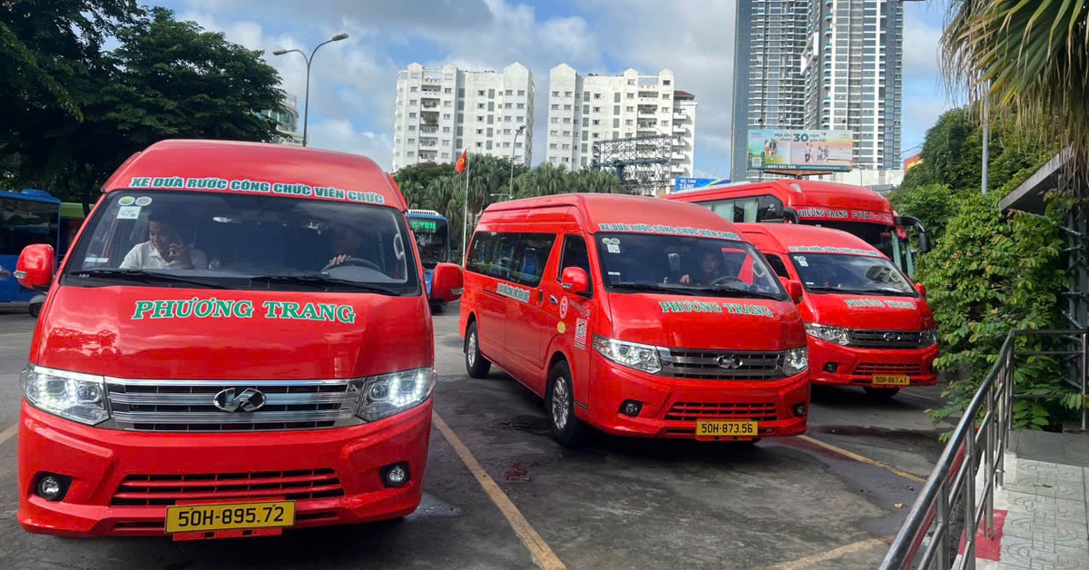 Khoảng 300 lượt cán bộ đã đi xe đưa đón đến trung tâm TP.HCM làm việc