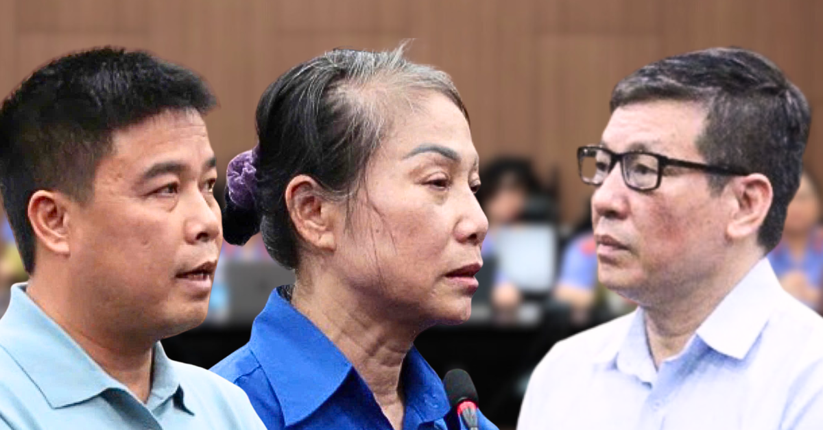 Tòa đang tuyên án cựu bí thư Vĩnh Phúc Hoàng Thị Thúy Lan cùng 40 bị cáo