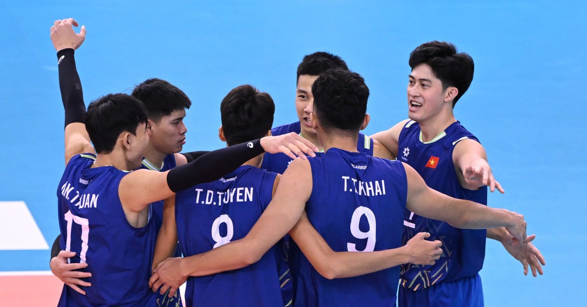 Bóng chuyền nam Việt Nam ngược dòng thắng 'sốc' Thái Lan