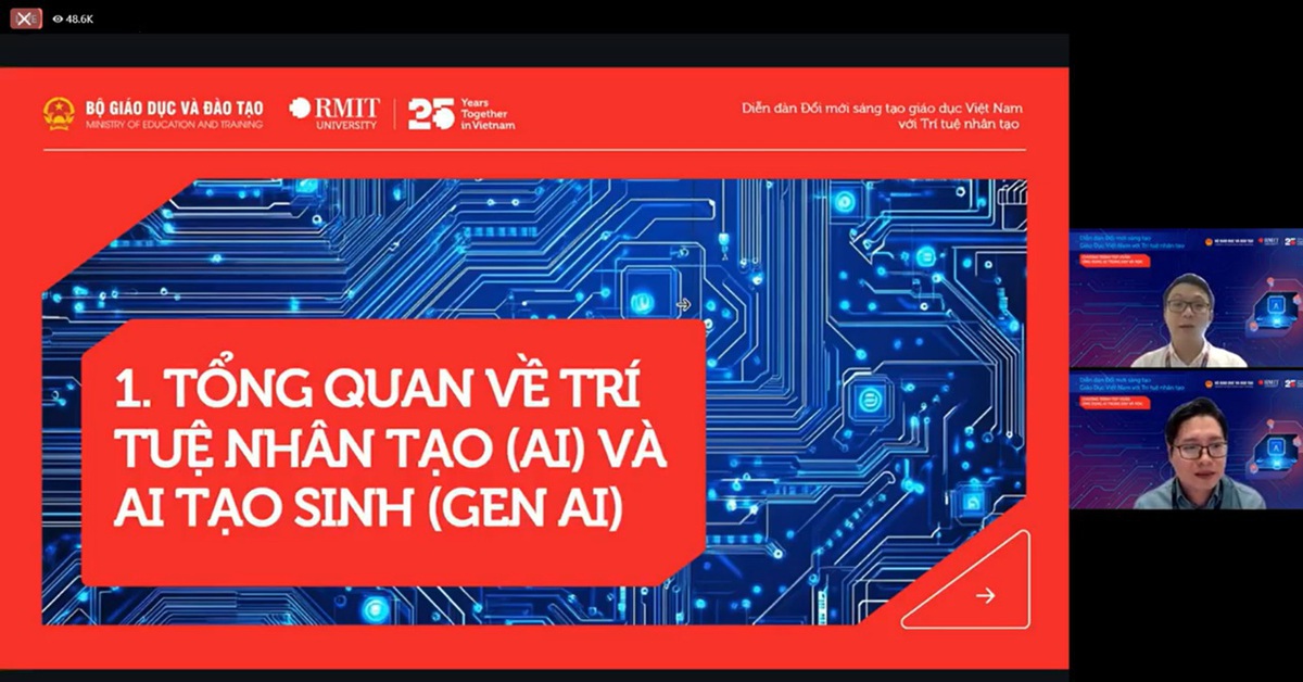 Tập huấn AI cho nhà giáo và cán bộ quản lý giáo dục trên toàn quốc