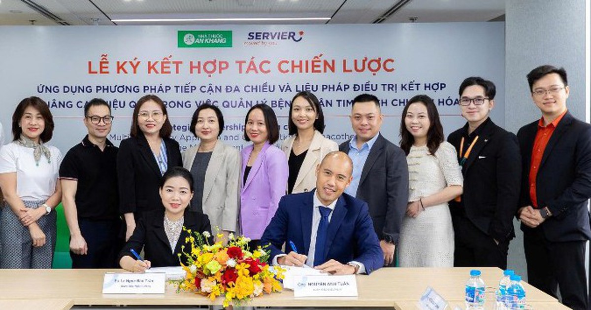 Servier và An Khang Pharma hợp tác vì sức khỏe cộng đồng
