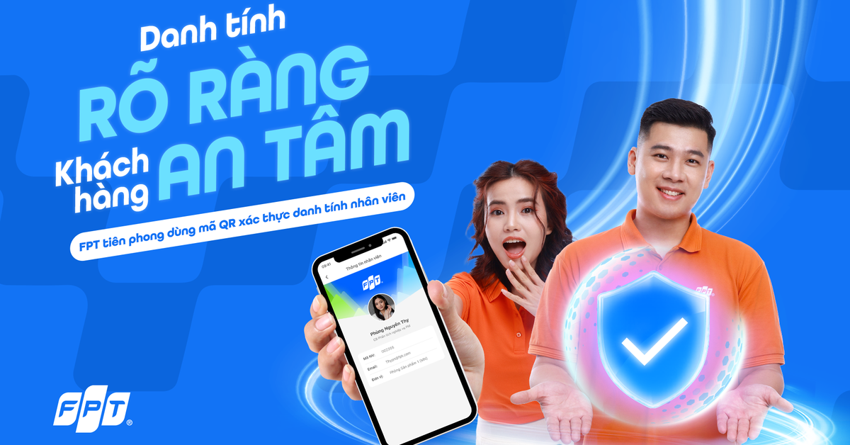 Xác thực nhân viên bằng mã QR: ‘Quét sạch’ nỗi lo mạo danh