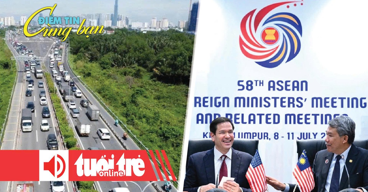 Điểm tin 18h: Cấp thiết mở rộng cao tốc; Mỹ không quay lưng với Đông Nam Á