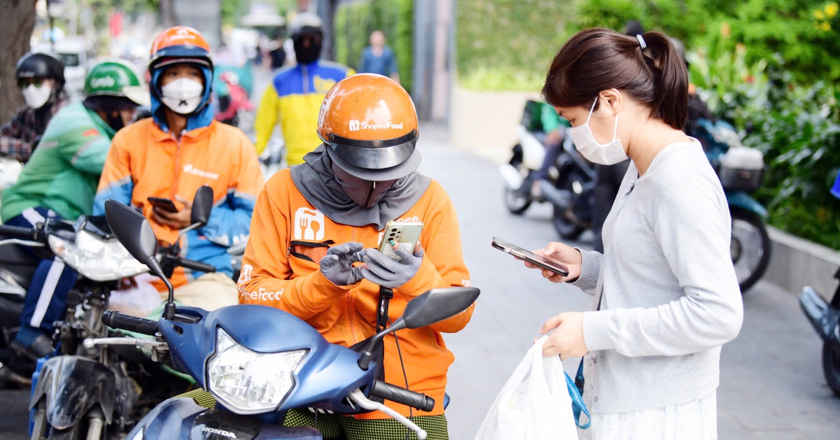 App giao đồ ăn vào đường đua mới