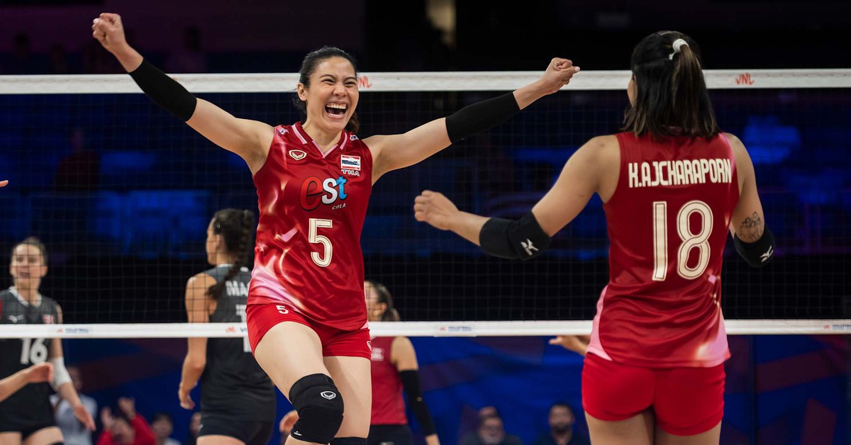 Bóng chuyền nữ Thái Lan làm nên điều kỳ diệu