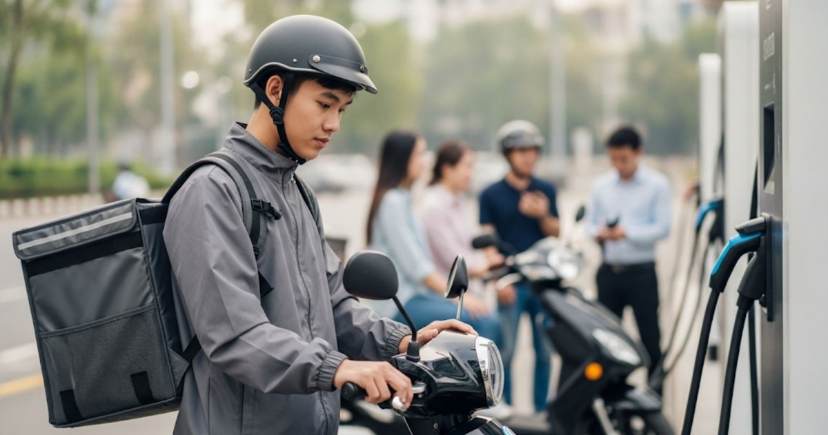 Các mốc thời gian tài xế xe công nghệ cần nắm khi đề án chuyển xe xăng sang xe điện được thông qua