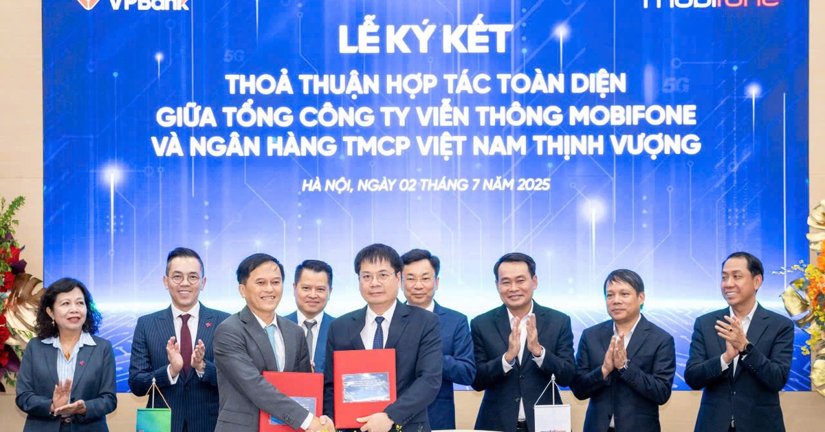 VPBank và MobiFone hợp tác toàn diện xây dựng hệ sinh thái