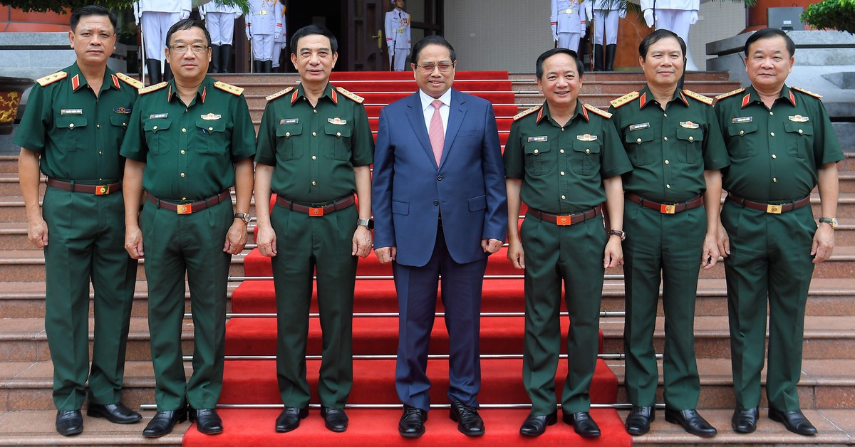 Thủ tướng Phạm Minh Chính dự Hội nghị quân chính toàn quân 6 tháng đầu năm