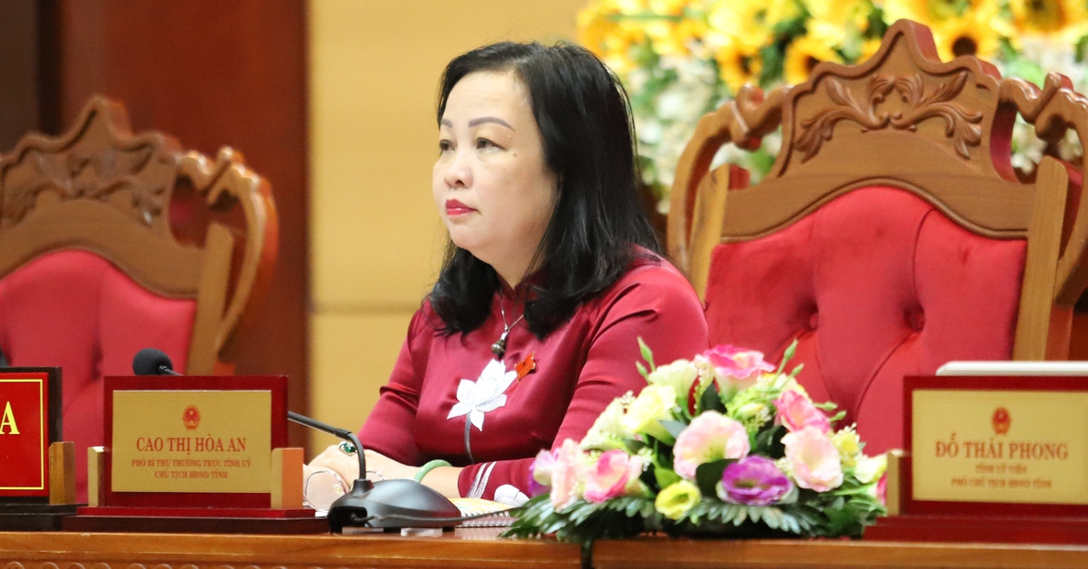 Bà Cao Thị Hòa An làm chủ tịch HĐND tỉnh Đắk Lắk mới