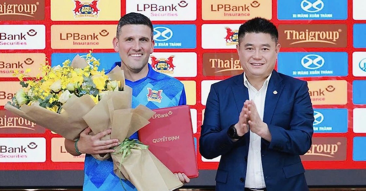 CLB Ninh Bình công bố HLV châu Âu