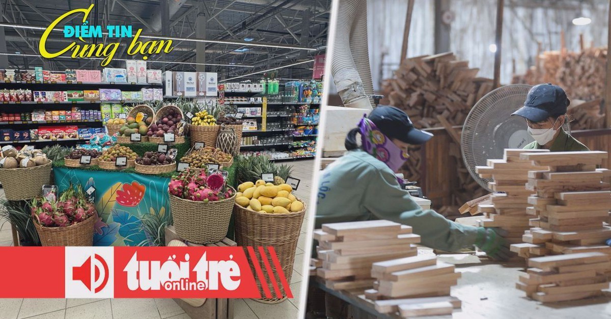 Điểm tin 18h: Thực phẩm Việt lên kệ siêu thị Nga; Mỹ áp thuế đối ứng trở lại sau 9-7