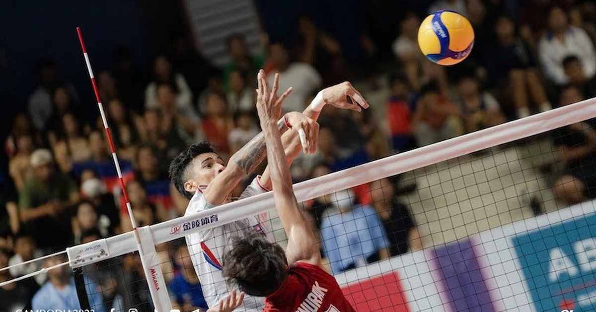 Bóng chuyền nam Thái Lan sẵn sàng đấu Campuchia tại SEA V.League 2025