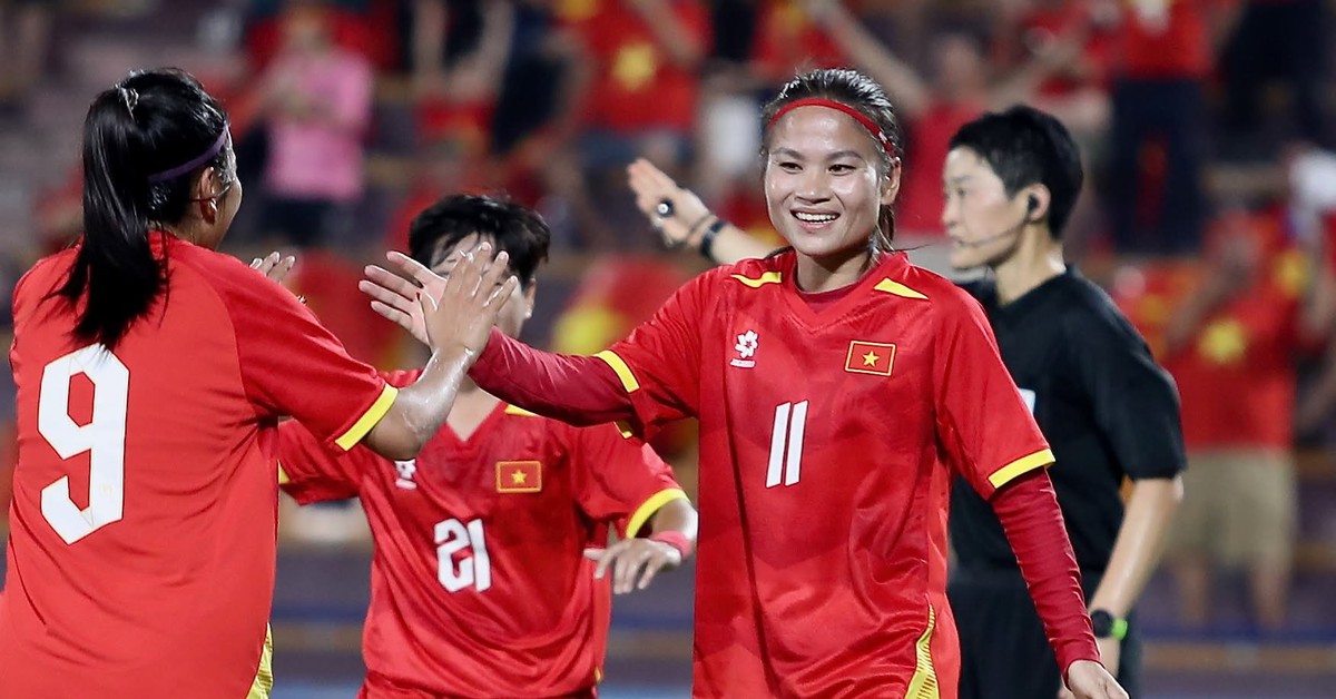 Việt Nam - UAE (hết hiệp 1) 3-0: Nguyễn Thị Vạn gia tăng cách biệt
