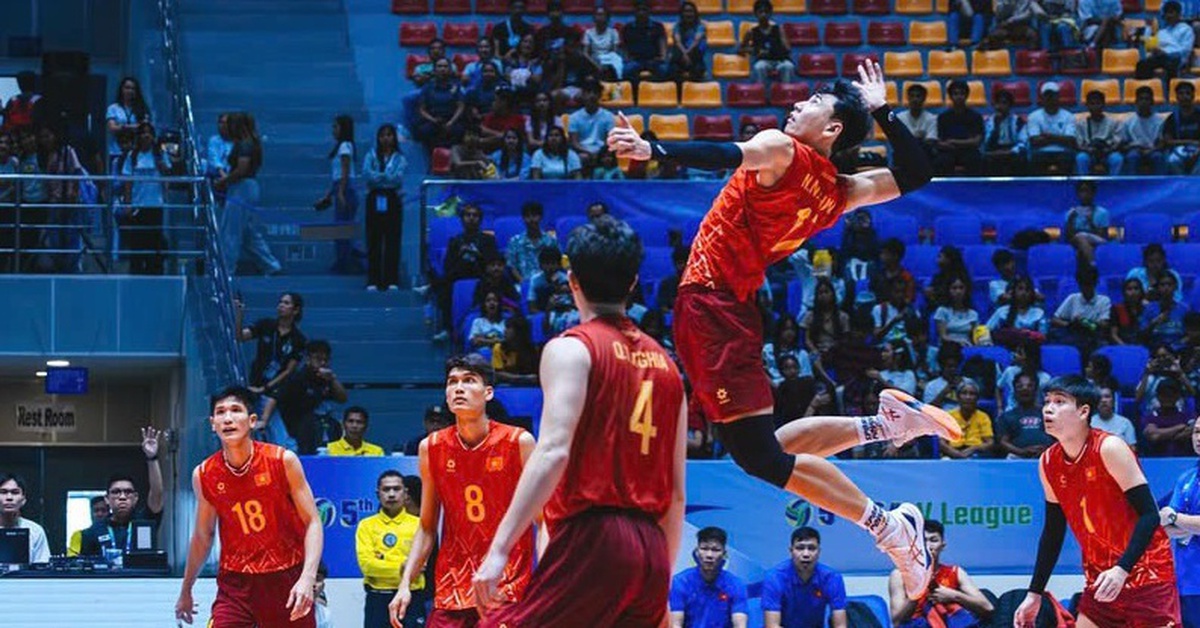 Bóng chuyền nam Việt Nam thắng Philippines tại chặng 2 SEA V.League