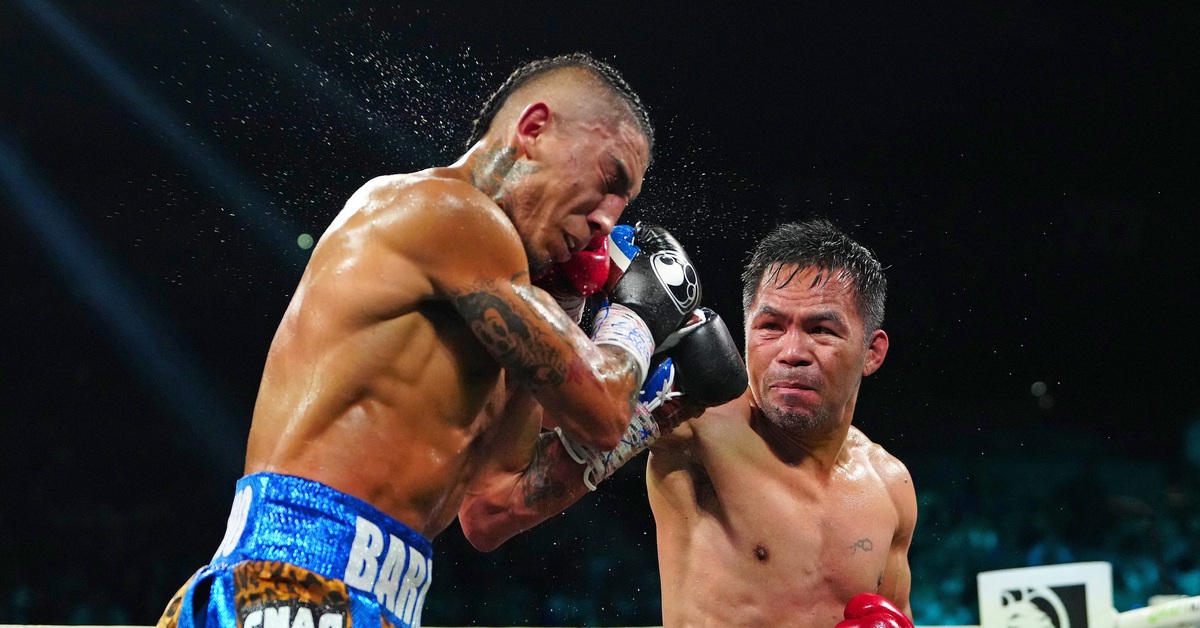 Huyền thoại Pacquiao bị 'cướp' đai vô địch trong ngày trở lại võ đài