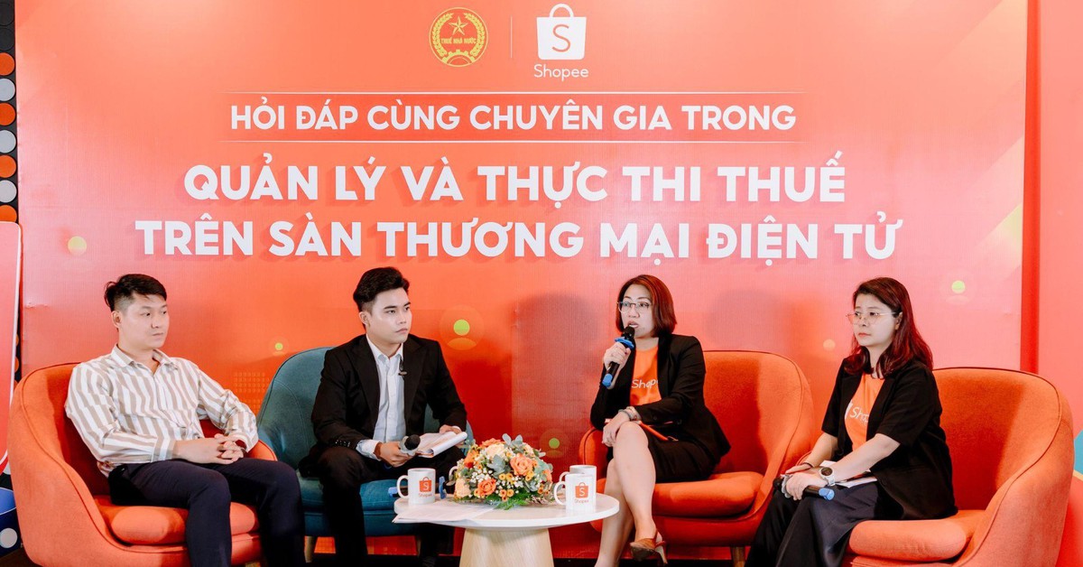 Shopee hỗ trợ người bán tuân thủ chính sách thuế mới
