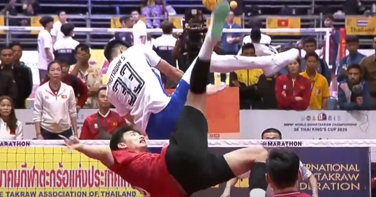 Đánh bại Thái Lan, tuyển cầu mây Việt Nam vào chung kết giải thế giới