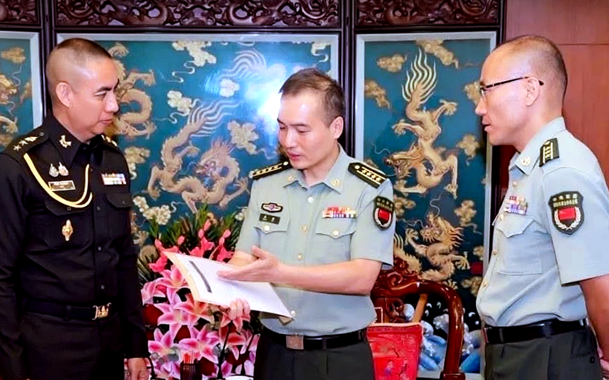 Thái Lan gặp Trung Quốc để hỏi về vũ khí Campuchia đang sử dụng