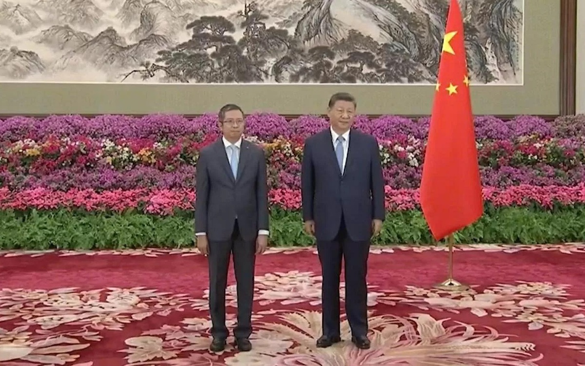 Đại sứ Phạm Thanh Bình trình thư ủy nhiệm lên Chủ tịch Trung Quốc Tập Cận Bình