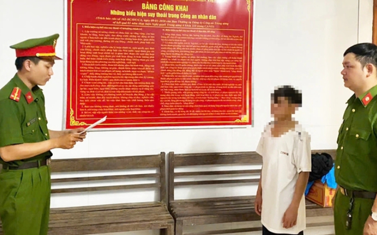 Bắt tạm giam thiếu niên 17 tuổi hiếp dâm người phụ nữ say xỉn