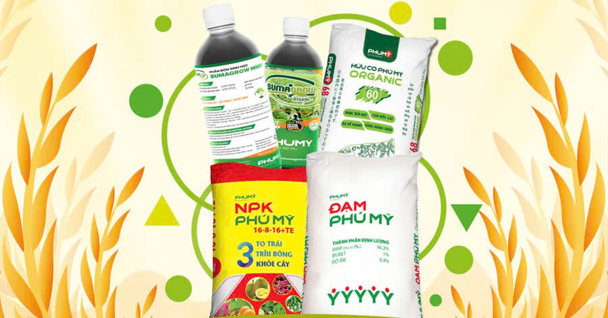 Phú Mỹ ra mắt phân hữu cơ, hoàn thiện bộ 3 dinh dưỡng nông nghiệp