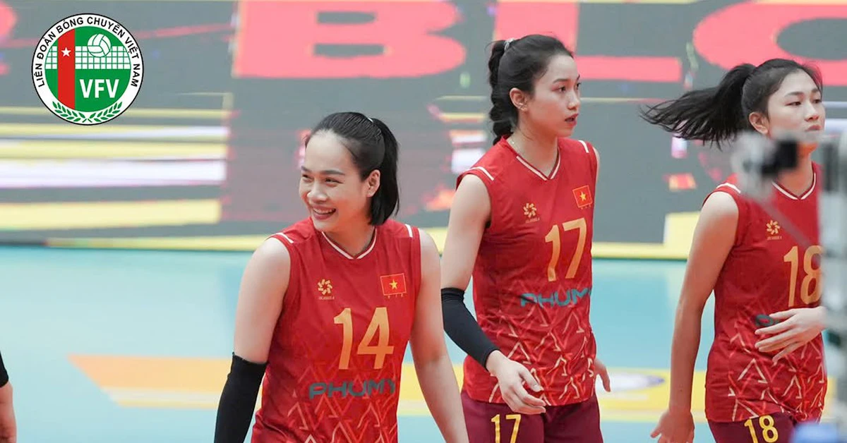 Bóng chuyền nữ Việt Nam thẳng tiến vào bán kết VTV Cup 2025
