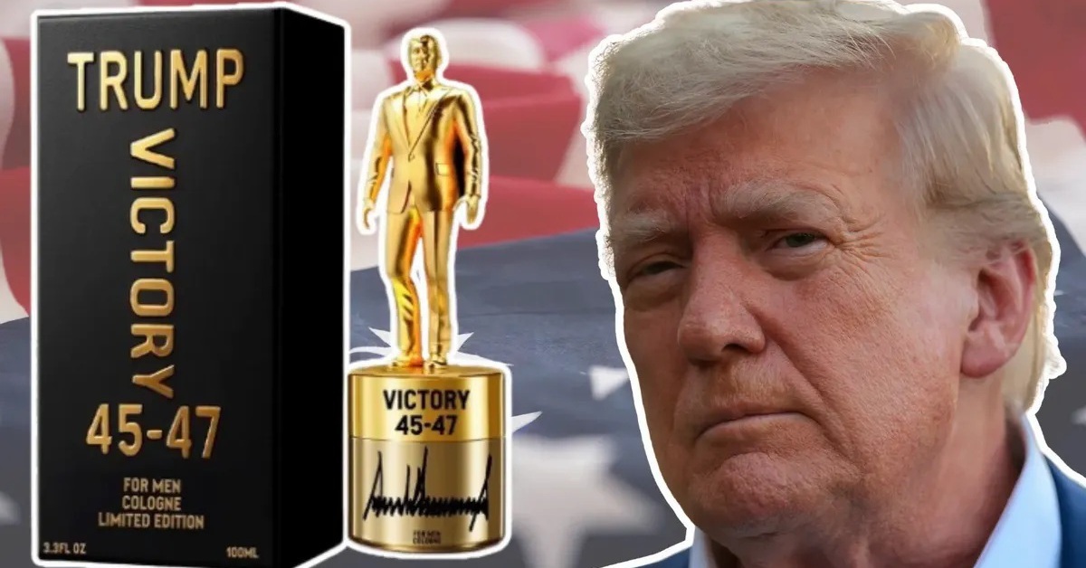 Ông Trump công bố loại nước hoa mới mang tên Victory 45-47?