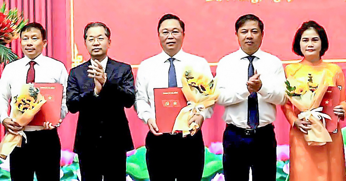 Thành ủy Đà Nẵng công bố quyết định các lãnh đạo chủ chốt