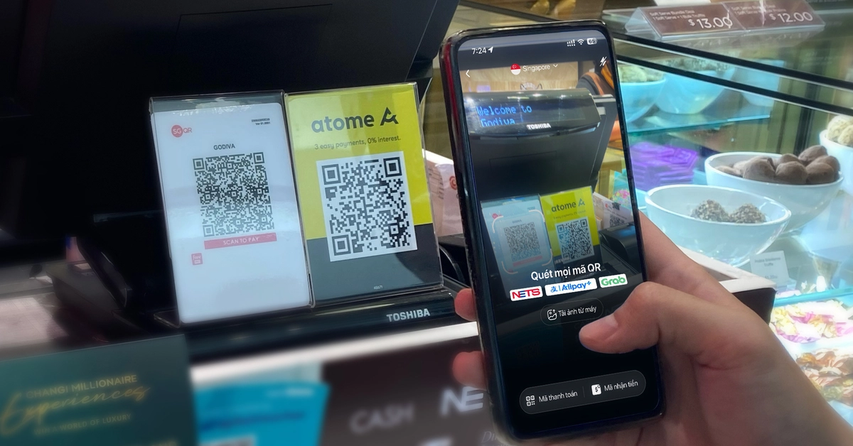 Người Việt có thể ‘quẹt’ Zalopay thanh toán khi du lịch Singapore