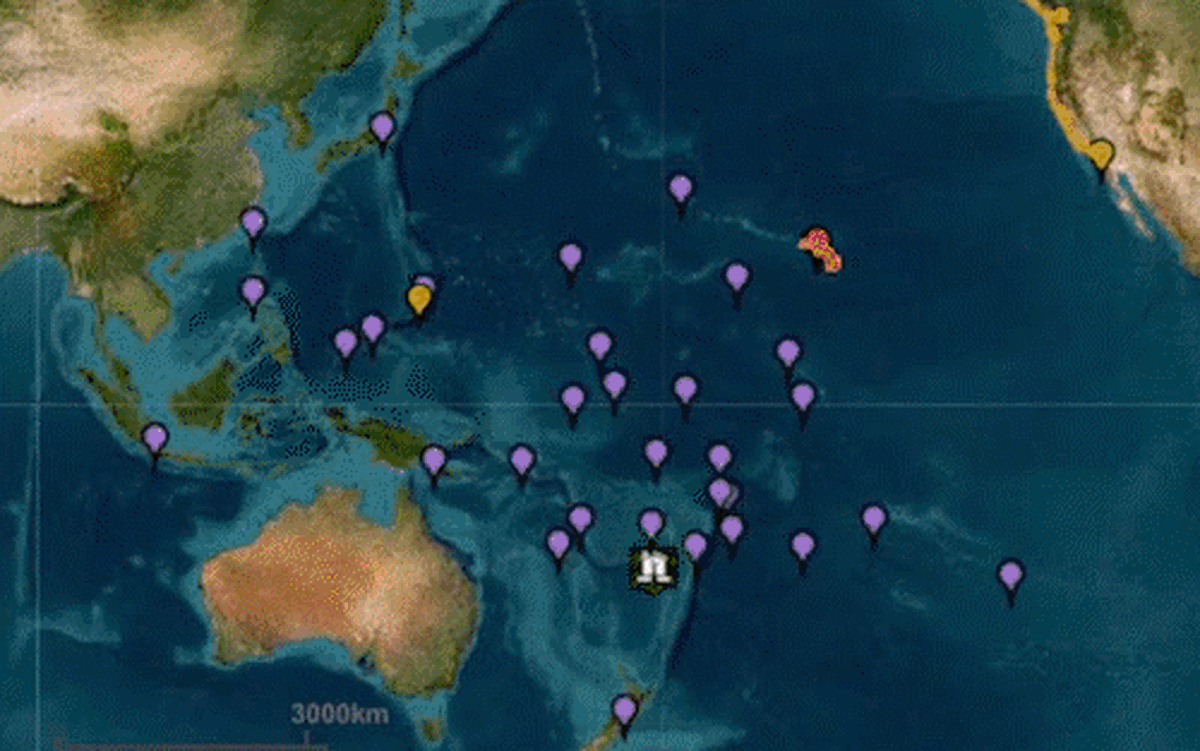 Động đất mạnh, cảnh báo sóng thần ở vùng viễn đông của Nga, Nhật Bản, Alaska và Hawaii