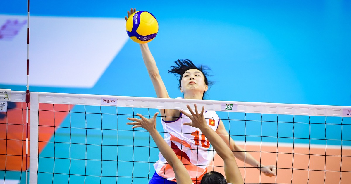 Lịch trực tiếp bóng chuyền nữ SEA V.League 1-8: Việt Nam gặp Indonesia