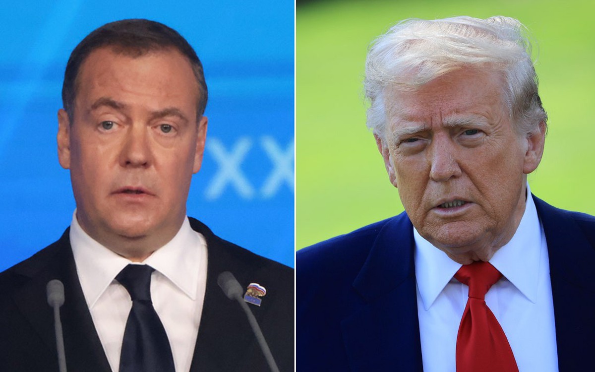 Ông Trump và ông Medvedev đấu khẩu