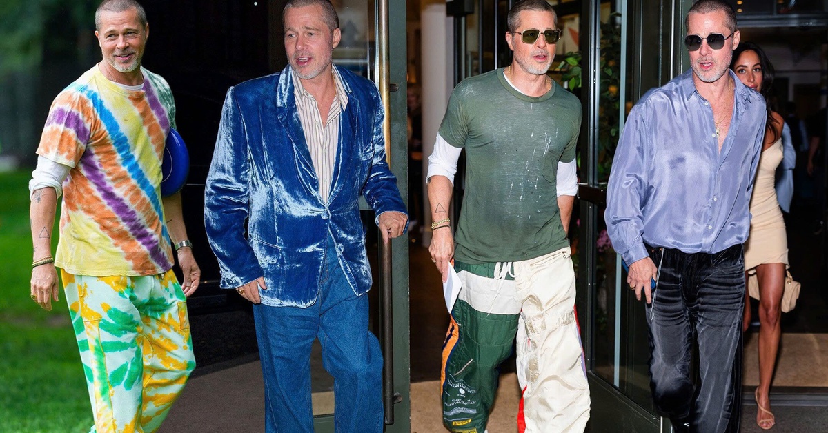 Brad Pitt nổi loạn ở tuổi 61: Lột xác thời trang hay khủng hoảng phong cách tuổi trung niên?