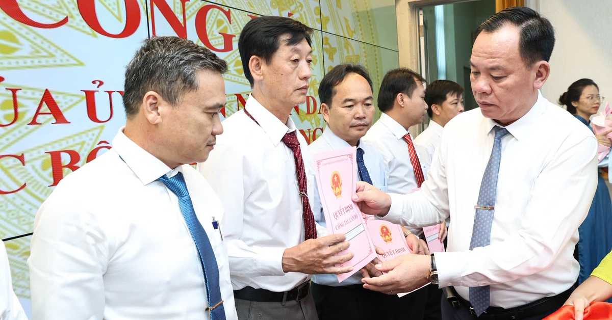 Sau sáp nhập, Đồng Nai bổ nhiệm lãnh đạo 2 Ban quản lý và Trung tâm phát triển quỹ đất