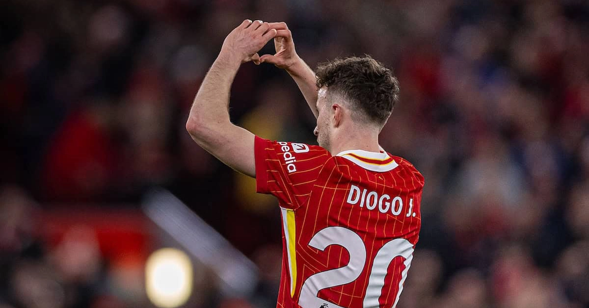 Liverpool tính chuyện vĩnh viễn dành số áo 20 cho Diogo Jota