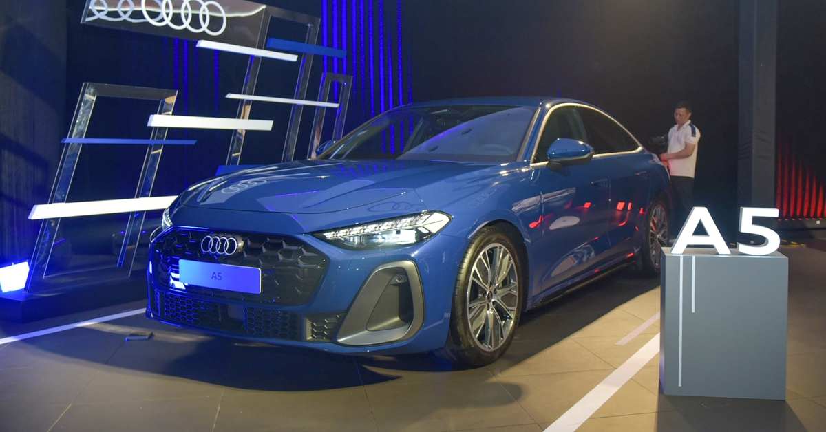 Audi A5 2025 trình làng Việt Nam: Giá 2,2 tỉ đồng, 3 màn hình, cạnh tranh C-Class và 3-Series