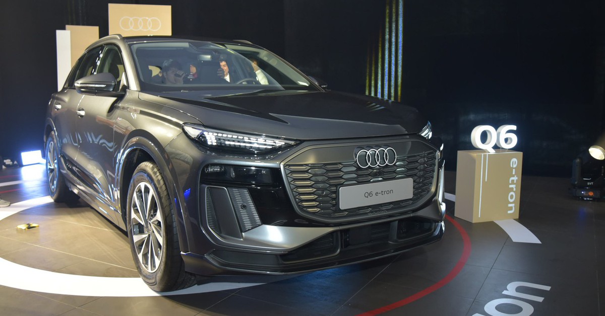 Audi Q6 e-tron ra mắt Việt Nam: Giá 3,199 tỉ đồng, 583km/sạc, 2 năm không tốn tiền sạc