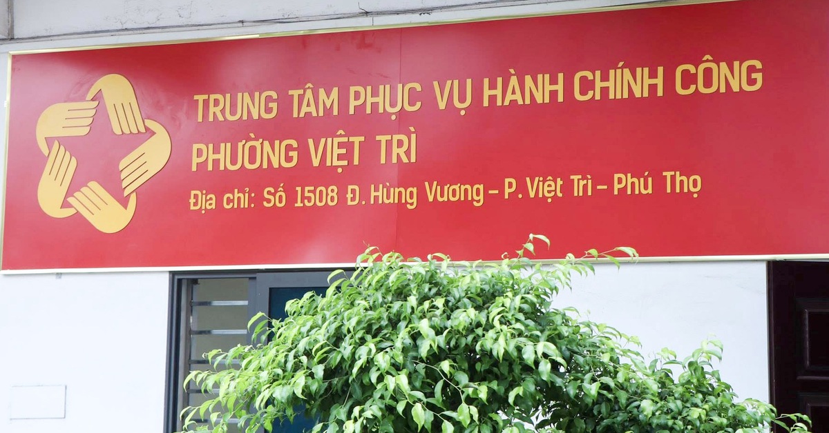 Địa chỉ trụ sở trung tâm hành chính công tỉnh Phú Thọ và 148 xã, phường