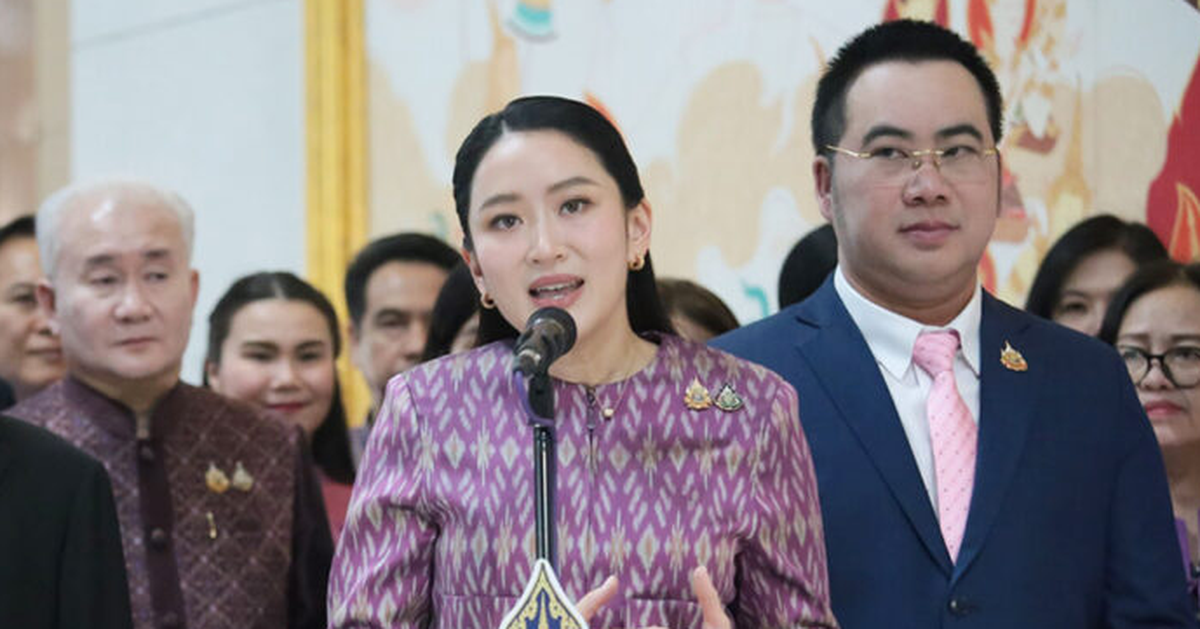 Bà Paetongtarn bắt đầu làm bộ trưởng Bộ Văn hóa Thái Lan