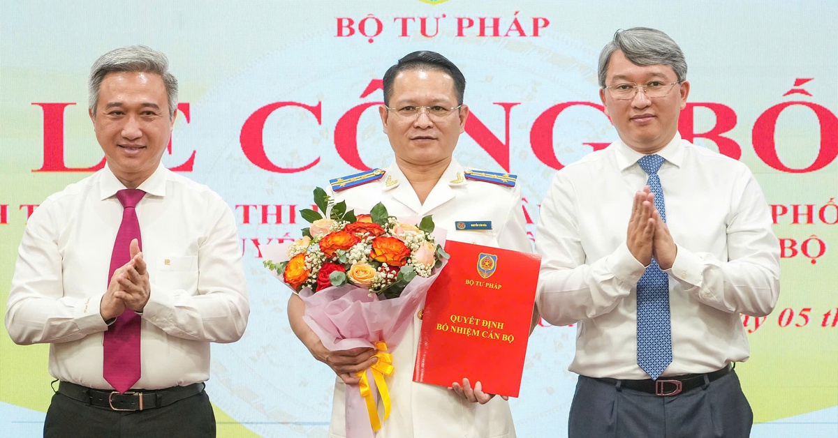 Ông Nguyễn Văn Hòa làm trưởng Thi hành án dân sự TP.HCM