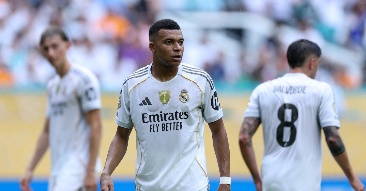 Real Madrid - Dortmund (hiệp 1): Mbappe vẫn dự bị