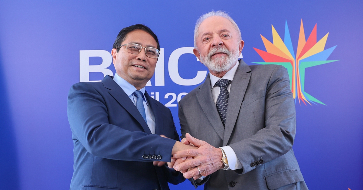Thủ tướng Phạm Minh Chính hội đàm với tổng thống Brazil