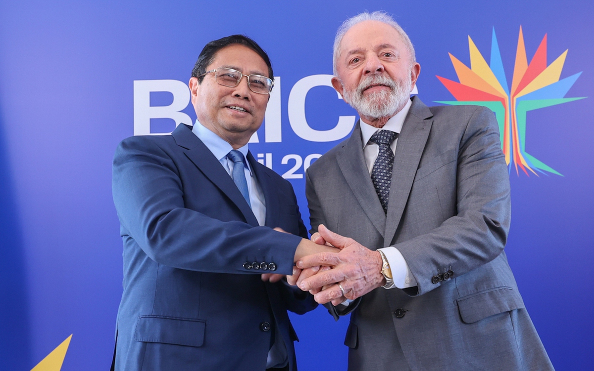 Thủ tướng Phạm Minh Chính hội đàm với tổng thống Brazil
