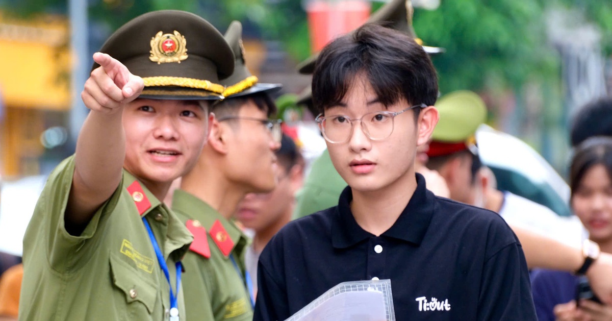 Một trường công an có tỉ lệ trung bình 1 'chọi' gần 89