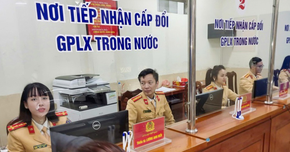 Địa chỉ tiếp nhận hồ sơ, cấp đổi giấy phép lái xe của Công an tỉnh Phú Thọ