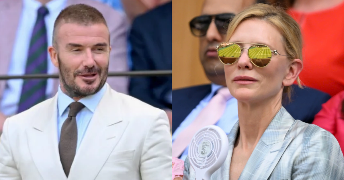David Beckham, Cate Blanchett vào top sao mặc đẹp tại giải đấu Wimbledon 2025