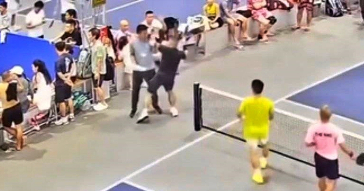 Trọng tài pickleball bị VĐV đánh bằng vợt ở Hải Phòng