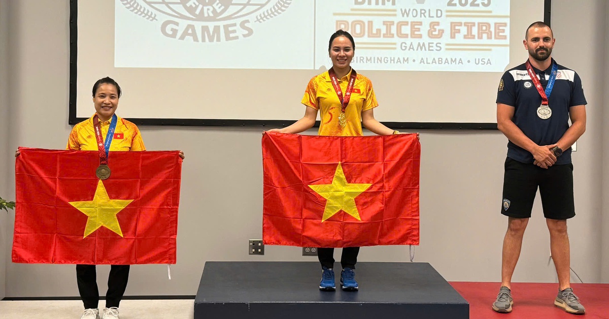 Đoàn thể thao Công an nhân dân Việt Nam được thưởng lớn