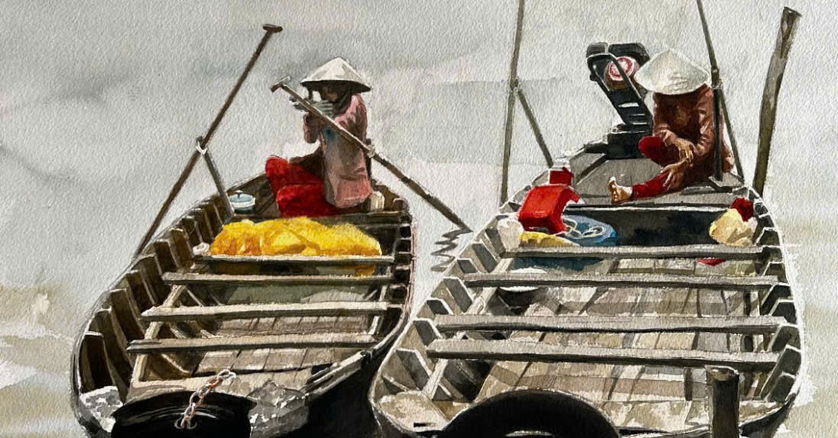 Họa sĩ Hồng Quân, con trai nhạc sĩ Phan Nhân và nghệ sĩ Phi Điểu: Vẽ một miền Tây không ồn ào